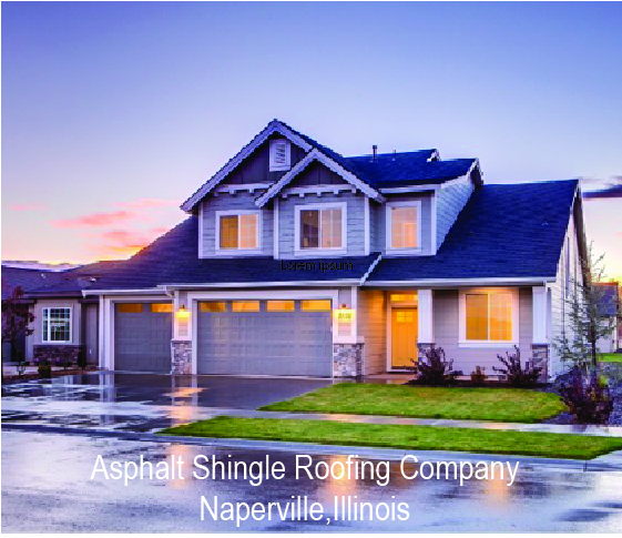 stunning dark grey asphalt shingle roof installation for new construction home in Naperville, Illinois