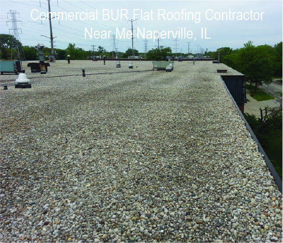 Built Up Roof For Commercial Property in Naperville IL 60564, 60540, 60565, 60563