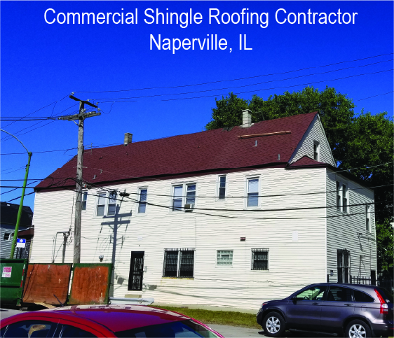 commercial shingle roof for 2 story apartment complex