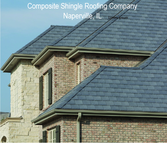 Davinci Composite Slate Roof for suburban home in Naperville IL