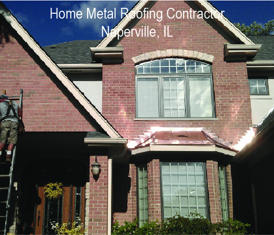 standing seam metal roof for residential home Naperville