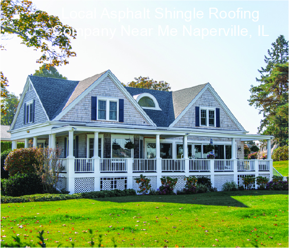 Local asphalt shingle roofing replacement in Naperville