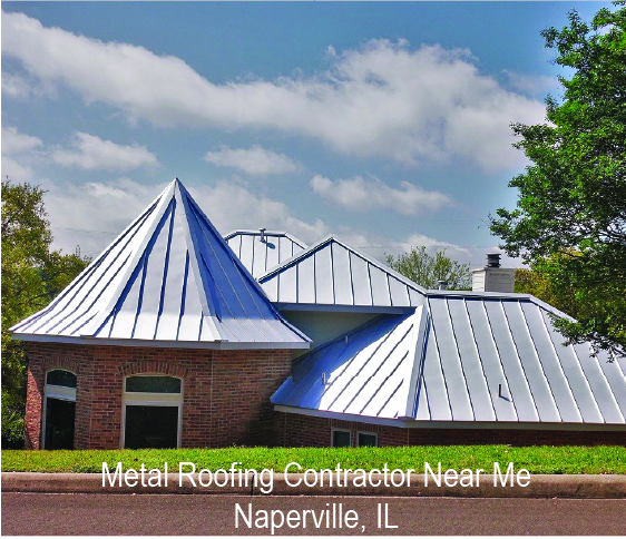 Naperville Metal Roof on residential home