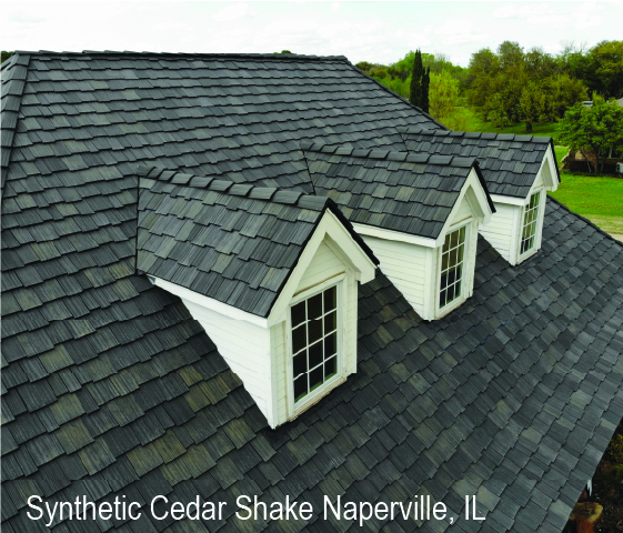 Composite Shingle Roof Replacement Davinci in Naperville IL